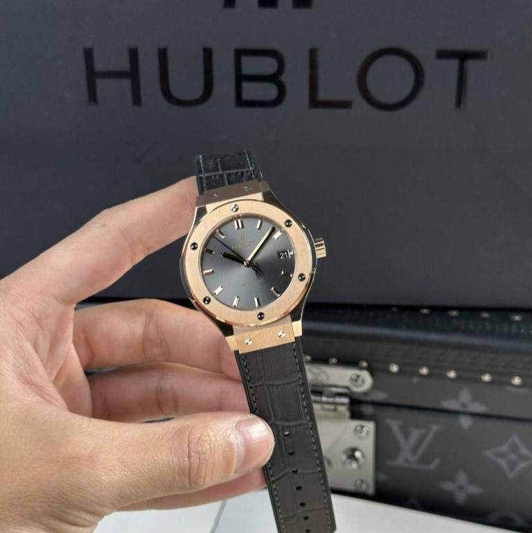 Hublot Classic Fusion Kinggold Rep 1:1 JJF 38mm Grey Dial