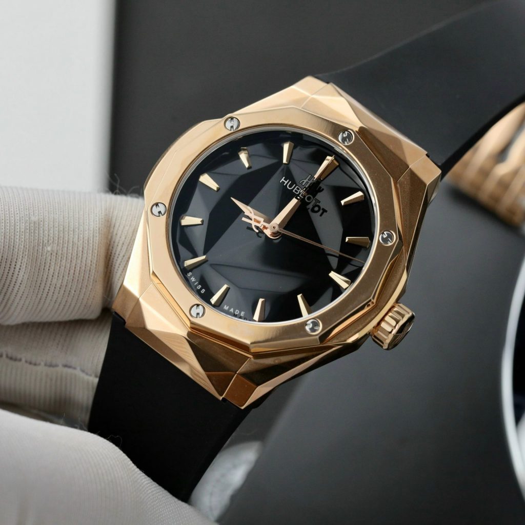 Hublot Orlinski King Gold Rep 1:1 Cao Cấp HBF 40mm Black Dial