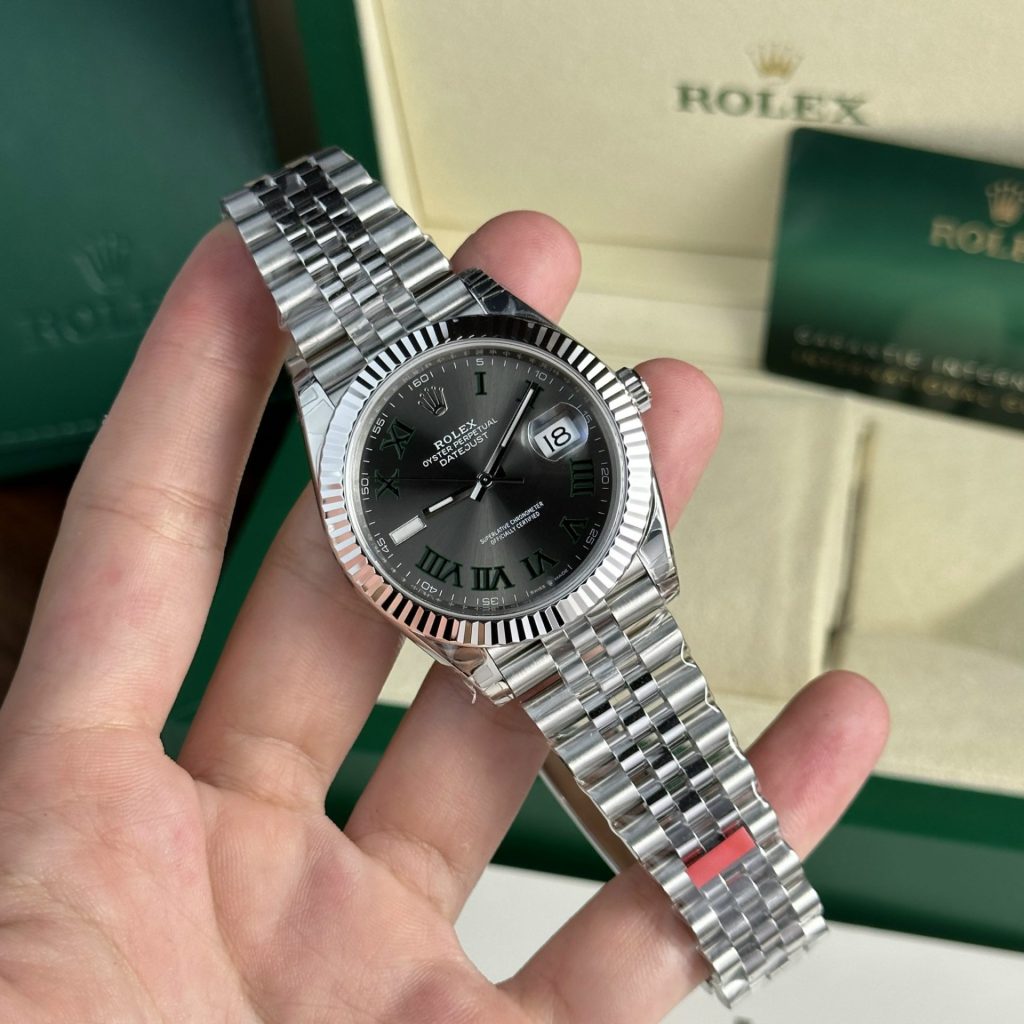 Rolex DateJust 126334 Rep 1:1 Clean Factory Mặt Winbledon 41mm