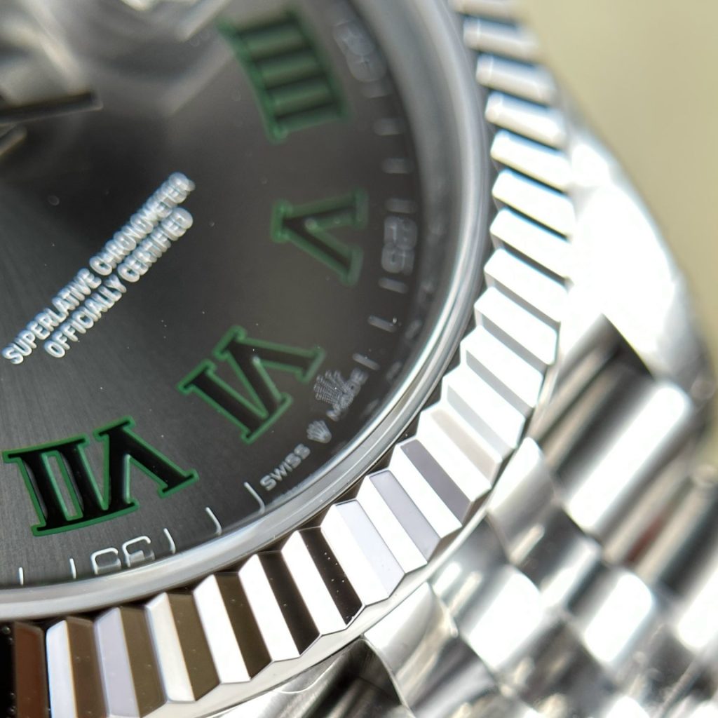 Rolex DateJust 126334 Rep 1:1 Clean Factory Mặt Winbledon 41mm