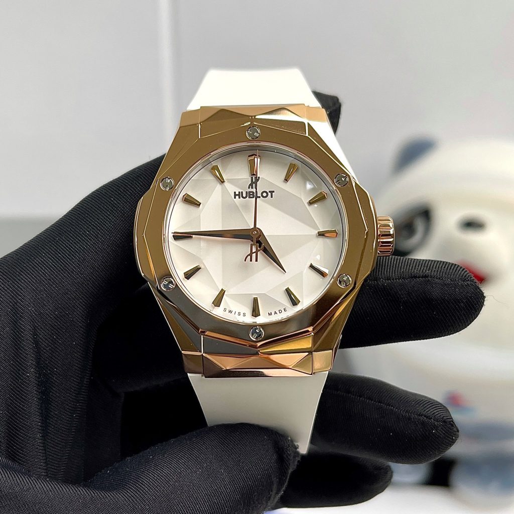 Hublot Orlinski King Gold Rep 1:1 Cao Cấp HBF 40mm White Dial